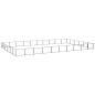 Preview: Hundezwinger Schwarz 60 m² Stahl
