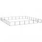 Preview: ARDEBO.de - Hundezwinger Schwarz 49 m² Stahl