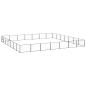 Preview: Hundezwinger Schwarz 49 m² Stahl