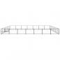 Preview: Hundezwinger Schwarz 49 m² Stahl