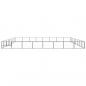 Preview: Hundezwinger Schwarz 64 m² Stahl