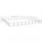 Preview: Hundezwinger Schwarz 81 m² Stahl