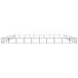 Preview: Hundezwinger Schwarz 100 m² Stahl