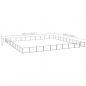 Preview: Hundezwinger Schwarz 100 m² Stahl