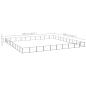 Preview: Hundezwinger Schwarz 100 m² Stahl