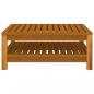 Preview: 10-tlg. Garten-Lounge-Set mit Auflage Massivholz Akazie