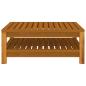 Preview: 5-tlg. Garten-Lounge-Set mit Auflage Massivholz Akazie