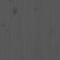 Preview: Massivholzbett Grau 200x200 cm