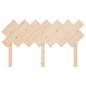 Preview: Bett-Kopfteil 141x3x80,5 cm Massivholz Kiefer
