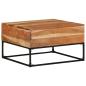 Preview: Couchtisch 68x68x41 cm Massivholz Akazie