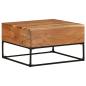 Preview: Couchtisch 68x68x41 cm Massivholz Akazie