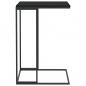 Preview: Beistelltisch Schwarz 40x30x59 cm Holzwerkstoff