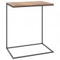 Preview: Beistelltisch Schwarz 55x35x66 cm Holzwerkstoff