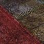 Preview: Teppich Waschbar Patchwork Mehrfarbig ?120 cm Rutschfest