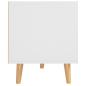 Preview: TV-Schrank Weiß 90x40x48,5 cm Holzwerkstoff