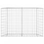 Preview:  Gabionen-Hochbeet Trapezform Verzinkter Stahl 150x20x100 cm