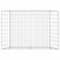Preview:  Gabionen-Hochbeet Trapezform Verzinkter Stahl 150x20x100 cm