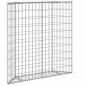 Preview:  Gabionen-Hochbeet Trapezform Verzinkter Stahl 100x20x100 cm