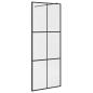 Preview: Duschwand für Begehbare Dusche mit Klarem ESG Glas 80x195 cm