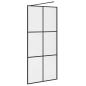 Preview: Duschwand für Begehbare Dusche mit Klarem ESG Glas 90x195 cm