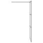 Preview: Duschwand für Begehbare Dusche mit Klarem ESG Glas 90x195 cm