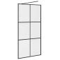 Preview: Duschwand für Begehbare Dusche mit Klarem ESG Glas 100x195 cm