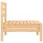 Preview: 6-tlg. Garten-Lounge-Set Kiefer Massivholz