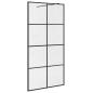 Preview: Duschwand für Begehbare Dusche mit Klarem ESG Glas 100x195 cm