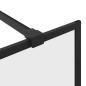 Preview: Duschwand für Begehbare Dusche mit Klarem ESG Glas 115x195 cm
