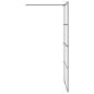 Preview: Duschwand für Begehbare Dusche mit Klarem ESG Glas 115x195 cm