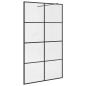 Preview: Duschwand für Begehbare Dusche mit Klarem ESG Glas 115x195 cm