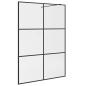 Preview: Duschwand für Begehbare Dusche mit Klarem ESG-Glas 140x195 cm