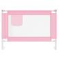 Preview: Kleinkind-Bettschutzgitter Rosa 90x25 cm Stoff