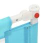 Preview: Kleinkind-Bettschutzgitter Blau 150x25 cm Stoff