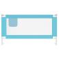 Preview: Kleinkind-Bettschutzgitter Blau 160x25 cm Stoff