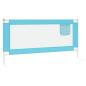 Preview: Kleinkind-Bettschutzgitter Blau 180x25 cm Stoff