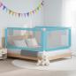 Preview: Kleinkind-Bettschutzgitter Blau 190x25 cm Stoff