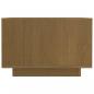 Preview: Couchtisch Honigbraun 50x50x33,5 cm Massivholz Kiefer