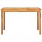 Preview: Garden Esstisch 120x70x77 cm Massiv Teakholz