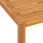 Preview: Garden Esstisch 120x70x77 cm Massiv Teakholz