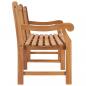 Preview: Gartenbank 228 cm Massivholz Teak