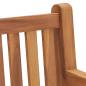 Preview: Gartenbank 228 cm Massivholz Teak
