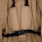 Preview: Zwillingskinderwagen Taupe Stahl