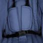 Preview: Zwillingskinderwagen Marineblau Stahl