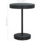 Preview: 5-tlg. Gartenbar-Set mit Kissen Poly Rattan Schwarz