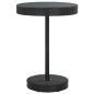 Preview: 5-tlg. Gartenbar-Set mit Kissen Poly Rattan Schwarz