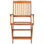 Preview: 9-tlg. Garten-Essgruppe 220x90x75 cm Massivholz Akazie