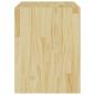 Preview: Nachttisch 40x30,5x40 cm Massivholz Kiefer