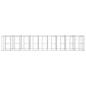 Preview: Outdoor-Hundezwinger Verzinkter Stahl 21,78 m²