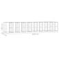 Preview: Outdoor-Hundezwinger Verzinkter Stahl 21,78 m²